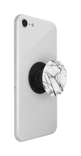PopSockets Adhesive Phone Grip, Holder- Dove White Marble - color: Dove Marble, size: small