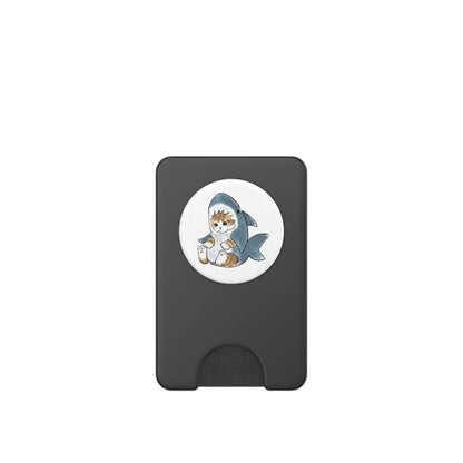 My cat is a Shark PopSockets PopWallet for MagSafe - style: Magnetic PopWallet