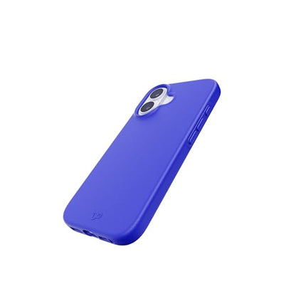 Tech21 EvoLite Case for iPhone 17 – Electric Blue | Slim Protective Case | Impact Protection | Wireless Charging Compatible - color: Blue, size: iPhone 17