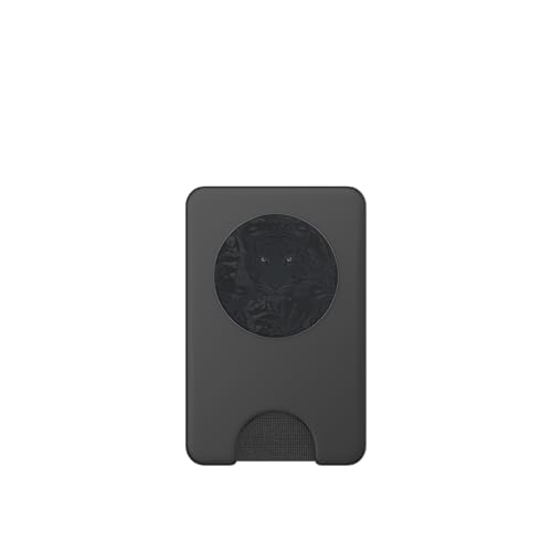 Black Tiger PopSockets PopWallet for MagSafe - style: Magnetic PopWallet