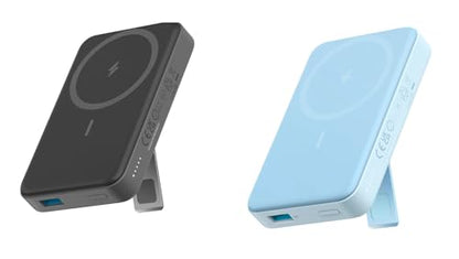 Anker 633 Magnetic Battery, 10,000mAh Foldable Wireless Portable Charger, 20W USB-C Power Delivery Power Bank with Stand, Magsafe-Compatible for iPhone 16/15/14/13/12 Series