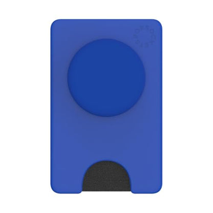 PopSockets Adhesive Phone Wallet with Grip- Cobalt - color: Cobalt Adhesive, style: Adhesive