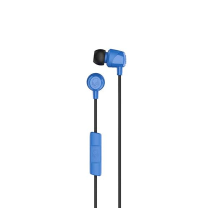 Skullcandy Jib Wired Earbuds with 3.5mm Plug, Noise Isolating Fit, Built-in Microphone Call and Track Control, Convenient for Travel (6 Pack) - Cobalt Blue - color: Cobalt Blue, size: 6 Pack