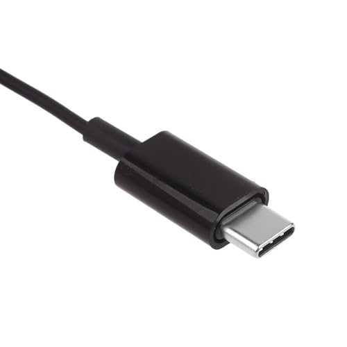 1-Pack USB Type C Single Ear Headset with Noise Reducing Microphone Call Center Headphone for Computer PC Office Communication