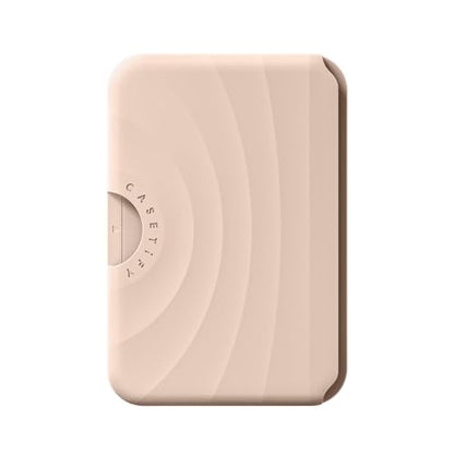 CASETiFY Snappy Ripple Wallet [Campatible with Magsafe] - Oat - color: Oat