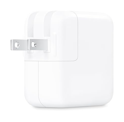 Apple 35W Dual USB-C Port Power Adapter: Fast and Convenient Charging, Type C Wall Charger - style: 35W