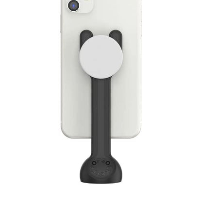 PopSockets Phone Mount & Stand, Phone Tripod Mount, Universal Device Mount - Black