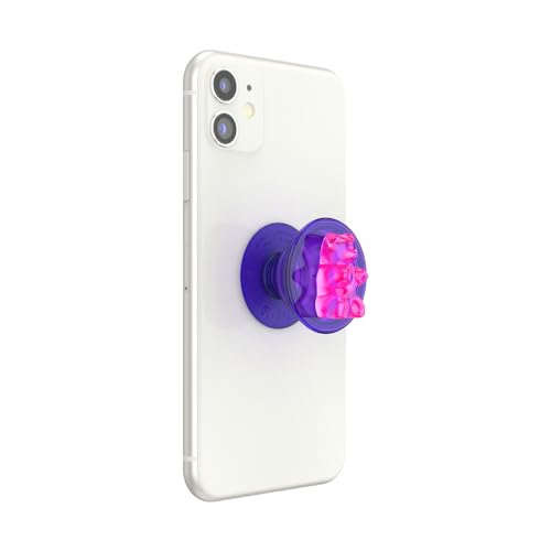 PopSockets Adhesive Phone Grip, Holder- Gummy Bear Purple - color: Bon Bon Purple, style: Adhesive