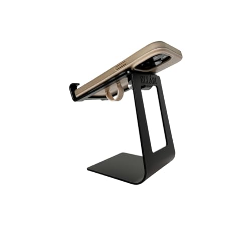 Phone Stand for PopSockets & Loopy Cases – No Removal Required – Stable Hands-Free Stand for Desk, Kitchen, Zoom & FaceTime