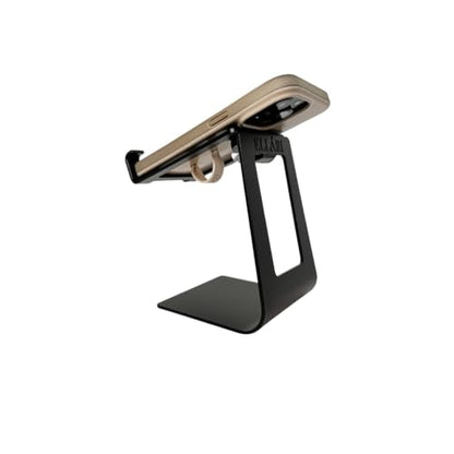 Phone Stand for PopSockets & Loopy Cases – No Removal Required – Stable Hands-Free Stand for Desk, Kitchen, Zoom & FaceTime