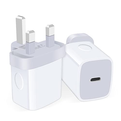 Universal Travel Adapter,US to UK Plug Adapter,2-Pack Fast 20W International Plug Adapter USB C Wall Charger Converter for iPhone 17 16 15 14 13 12 11 Pro Max XR XS X,Samsung Galaxy A17,Google Pixel - color: Grey