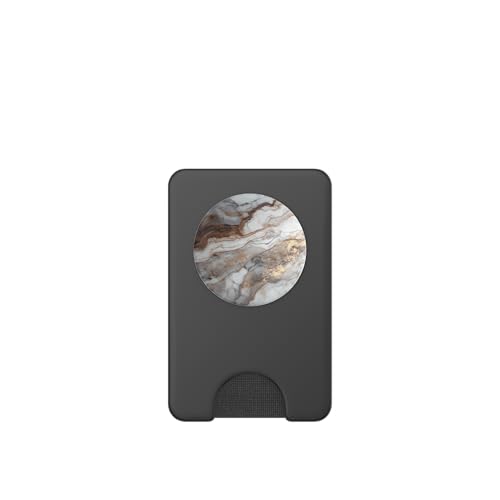 Marble Pattern PopSockets PopWallet for MagSafe - style: Magnetic PopWallet