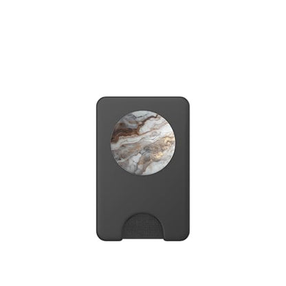 Marble Pattern PopSockets PopWallet for MagSafe - style: Magnetic PopWallet