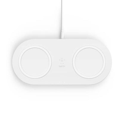 Belkin 10W Dual Wireless Charging Pad, Qi Charger for iPhone