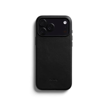 Bellroy Phone Case for iPhone 17 Pro Max (Leather Phone case) - Black - color: Black