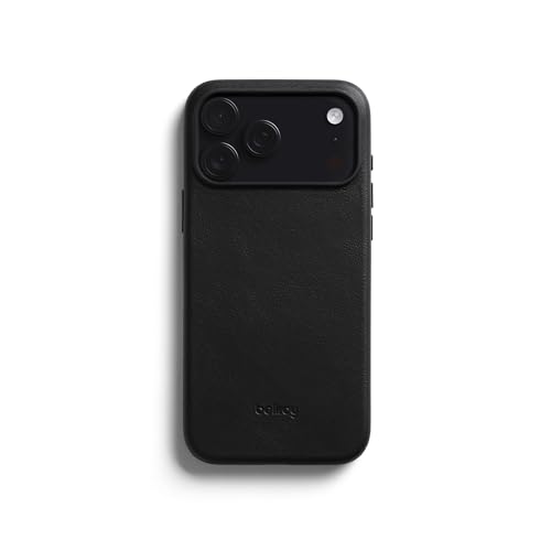 Bellroy Phone Case for iPhone 17 Pro Max (Leather Phone case) - Black - color: Black