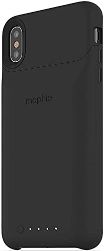 mophie Juice Pack Wireless Charging Protective Battery Pack Case for iPhone Xs Max (Renewed) (Black)