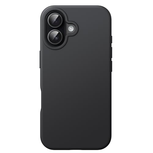 JETech Silicone Case for iPhone 17, Black | Silky Soft Touch, Shockproof Protection, Scratch Resistant, Microfiber Lining - color: Black, size: iPhone 17