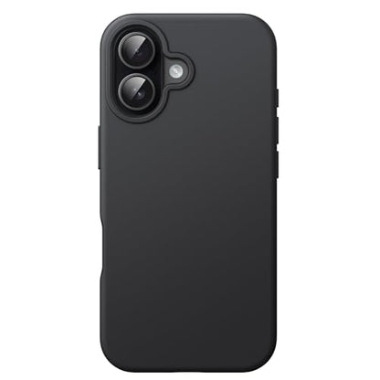 JETech Silicone Case for iPhone 17, Black | Silky Soft Touch, Shockproof Protection, Scratch Resistant, Microfiber Lining - color: Black, size: iPhone 17