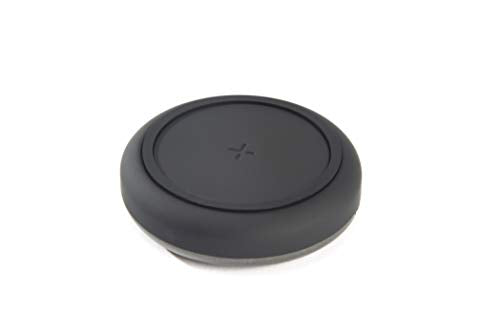 TYLT Medallion- Portable QI Wireless Charging Pad, Fast Wireless Charger QI Certified 10W Max Compatible to Apple, Samsung, Wireless Buds, and Other Capable Devices | Connects to Laptop & Powerbank