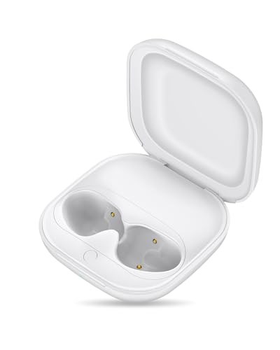 Charging Case Replacement for Fit Pro – Wireless Charger Case with Bluetooth Pairing Button, 700mAh Battery, Earbuds Not Included - color: Beats Fit Pro White