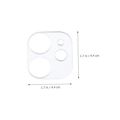 Lurrose Tempered Glass Lens Protector for Clear Scratch Camera Protective Film with Bubble Installation High Transmittance and Oleophobic Coating Transparent Phone Camera Protector