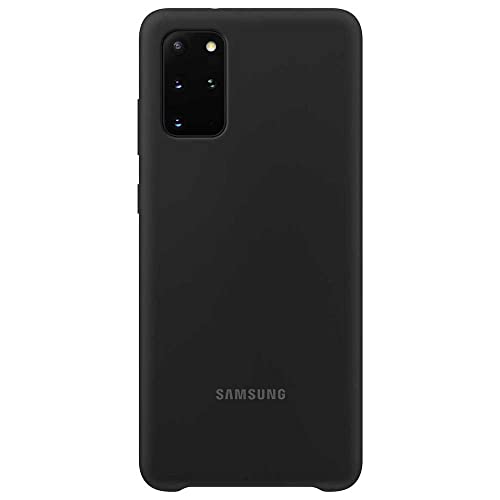 Samsung Original Galaxy S20+ 5G Silicone Cover/Mobile Phone Case - Black - color: Black, style: S20+ 5G