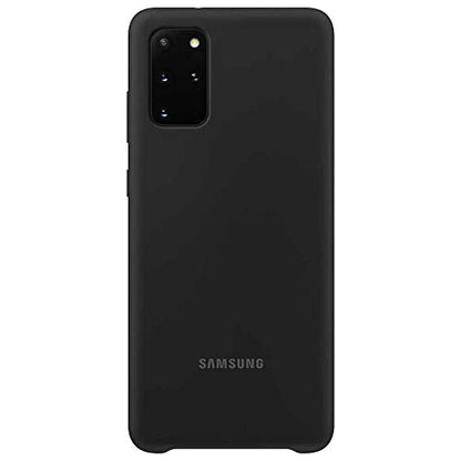 Samsung Original Galaxy S20+ 5G Silicone Cover/Mobile Phone Case - Black - color: Black, style: S20+ 5G