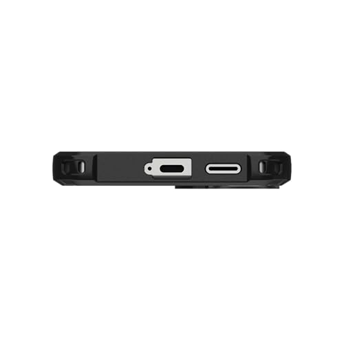 URBAN ARMOR GEAR UAG Designed for Samsung Galaxy S25 FE Case Pathfinder Clear - Magnetic Charging Compatible Rugged Military Grade MIL-STD Protective Cover, Ash/Black - color: Pathfinder Clear - Ash/Black