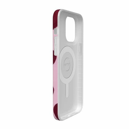 Casely iPhone 14 Pro Case | Whole Lotta Love | Plum Hearts | Compatible with MagSafe | Classic Ultra Slim Design - color: Whole Lotta Love | Plum Hearts, size: iPhone 14 Pro