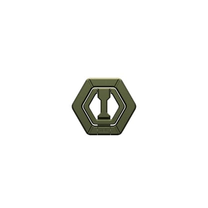 URBAN ARMOR GEAR UAG Magnetic Phone Ring Stand Compatible with MagSafe Magnet, Removable Metal Finger Ring Grip & 360 Rotation Adjustable Kickstand for iPhone 17, Galaxy S26, Olive Drab