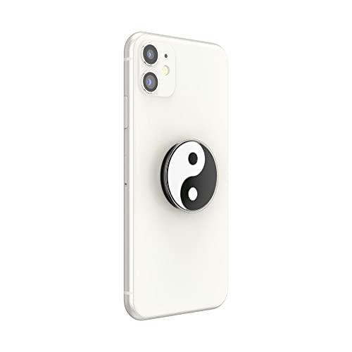 PopSockets Adhesive Phone Grip, Holder- Enamel Yin Yang - color: Yin Yang, style: Adhesive