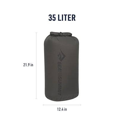 Sea to Summit Lightweight Dry Bag, Multi-Purpose Dry Storage - color: Beluga Grey, style: 35 Liter