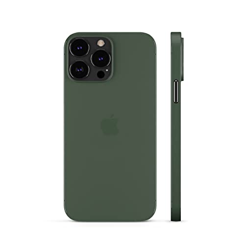 PEEL Super Thin Case for iPhone 13 Pro (Midnight Green) | Sleek, Minimalist Design, Branding-Free, Ultra Slim, Protects & Showcases Your Device - color: Midnight Green, size: iPhone 13 Pro