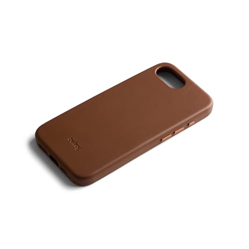 Bellroy Phone Case for iPhone 16e (Leather Phone case) - Sienna - color: Sienna