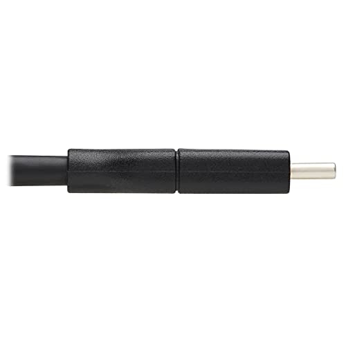 Tripp Lite USB C Cable USB 3.2 Gen 2 Right-Angle 100W PD Charging M/M 1M (U420-01M-G25ARA)