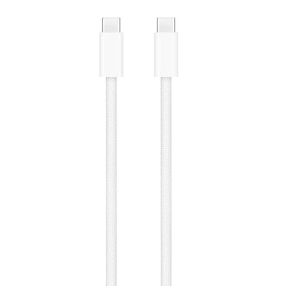 Apple 240W USB-C to USB-C Woven Charge Cable (2 m): Fast and Convenient Charging - size: 2m