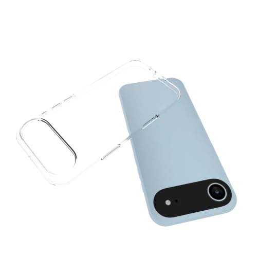 Senter Ultra Clear Soft TPU Phone Case for iPhone Air, Slim Thin Transparent Cover, Shockproof Anti-Yellow Anti-Fingerprint Heat Dissipation Protective Cell Phone Case