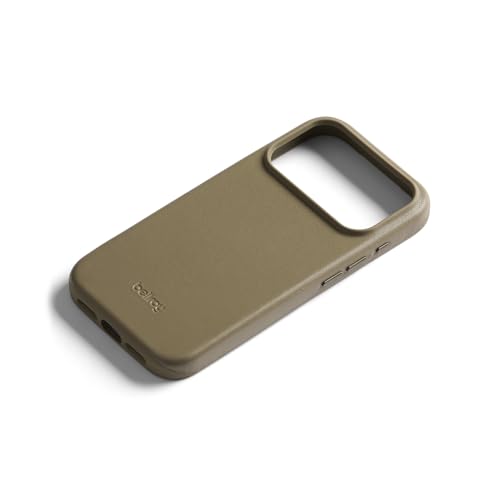 Bellroy Phone Case for iPhone 17 Pro Max (Leather Phone case) - Khaki - color: Khaki