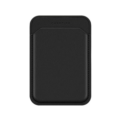 CASETiFY Snappy BioVeg Tumbled Wallet [Compatible with Magsafe] - Black - color: Black