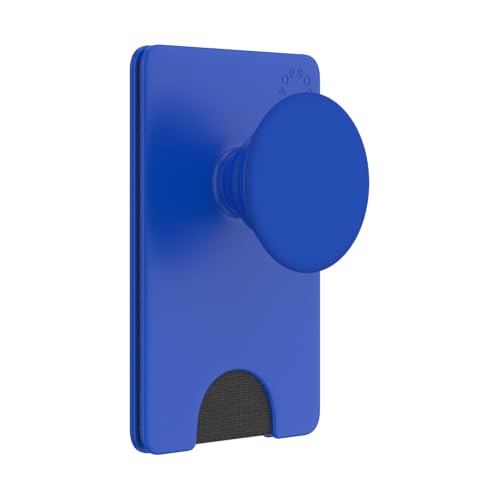PopSockets Adhesive Phone Wallet with Grip- Cobalt - color: Cobalt Adhesive, style: Adhesive