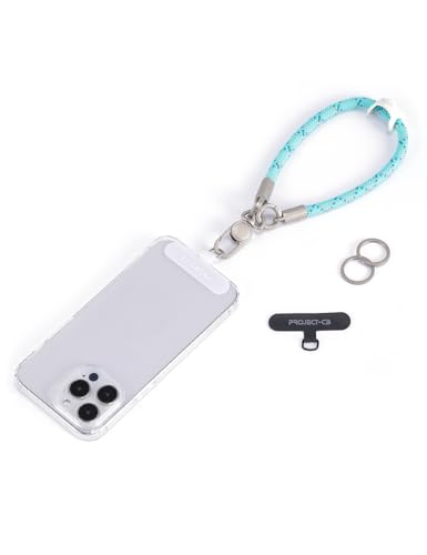 Phone Wrist Strap 1,Tether Tab 2,Phone Wristlet,Lanyard Wrist Strap,Key Holder,KeyChain,KeyRing×2(Verdant-S) - color: Verdant-s