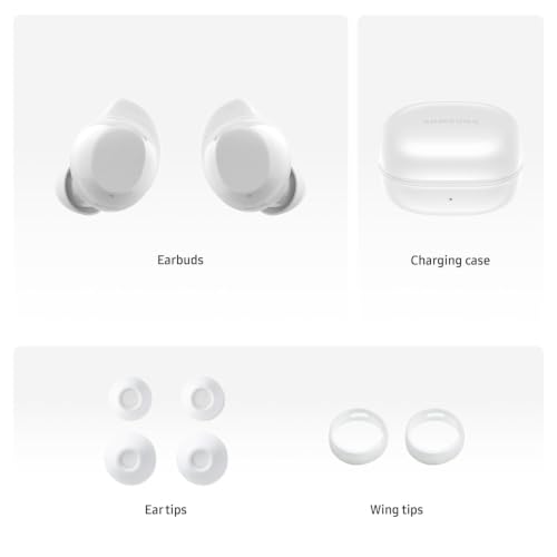 Samsung Galaxy Buds Core SM-R410 (2025) | Latin American Stock | Bluetooth 5.4 | Active Noise Cancelation | up to 35h Continuous Music Playblack - (White) - color: White