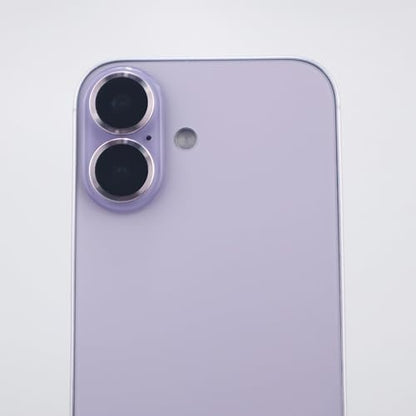 for iPhone 17 Camera Lens Protector Metal Tempered Glass Screen Accessories Cover (Purple) - color: Purple