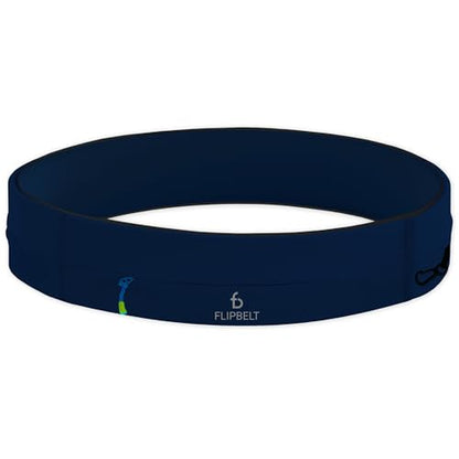 FlipBelt Zipper Running Belt, Waist Pack for Fitness and Running, US Company - color: Midnight Blue, size: X-Small