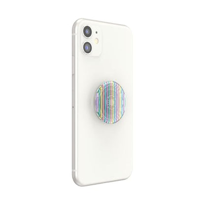 PopSockets Adhesive Phone Grip, Holder, Phone Stand, Rainbow - Translucent Colorblock - color: Colorblock, style: Adhesive