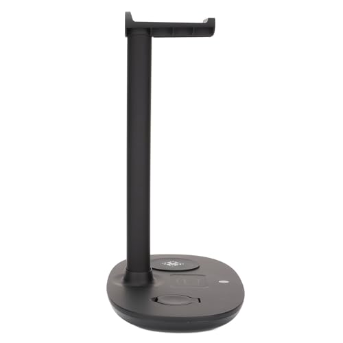 4 in 1 Wireless Charger Headphone Stand, 15W Fast Charging Station, Detachable Design for Mobile Phones, Earphones & Watches, Stylish Appearance - Perfect for Home & Travel