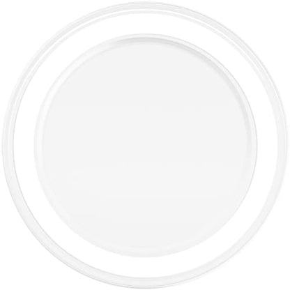 metisinno Magnetic Base Compatible with PopSocket Phone Grips and iPhone MagSafe Cases, Clear and White - color: Clear