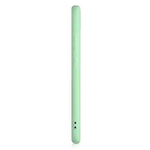 kwmobile Case Compatible with Xiaomi Redmi 9C Case - Soft Slim Protective TPU Silicone Cover - Mint Matte