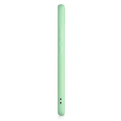 kwmobile Case Compatible with Xiaomi Redmi 9C Case - Soft Slim Protective TPU Silicone Cover - Mint Matte